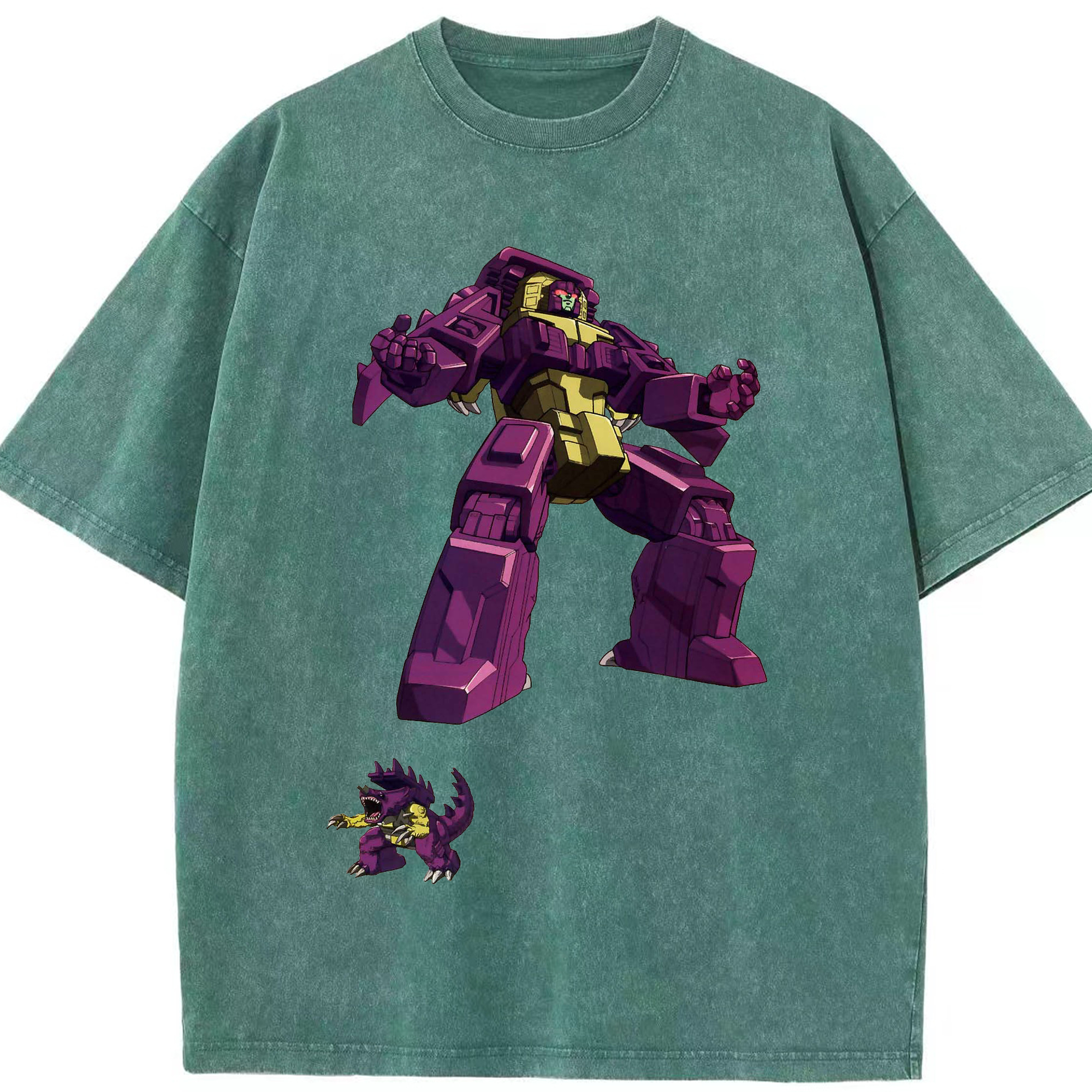 （画像用）  綿100% ヴィンテージ風 半袖Tシャツ（フロントプリント）